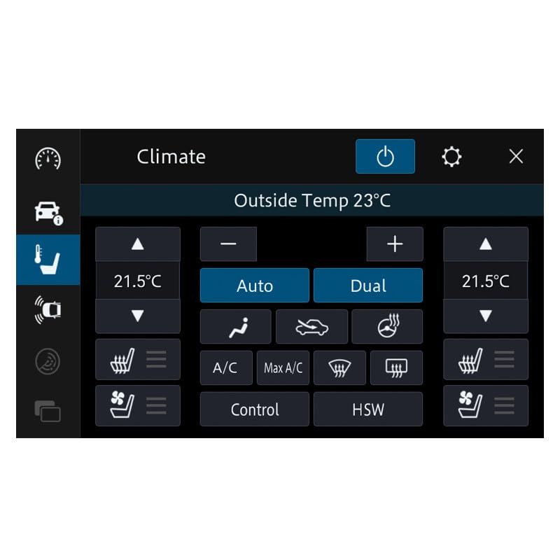 Pioneer DMH-ZF8550BT 9” Capacitive WSVGA Floating Type Touchscreen Display