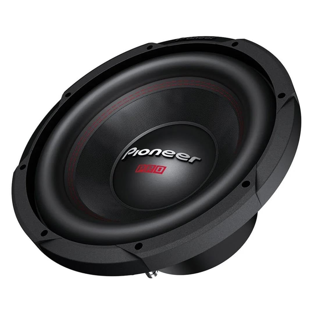 Pioneer TS-W3010PRO PRO Shuriken Series 1500W High-Efficiency Subwoofer, 30 cm Size