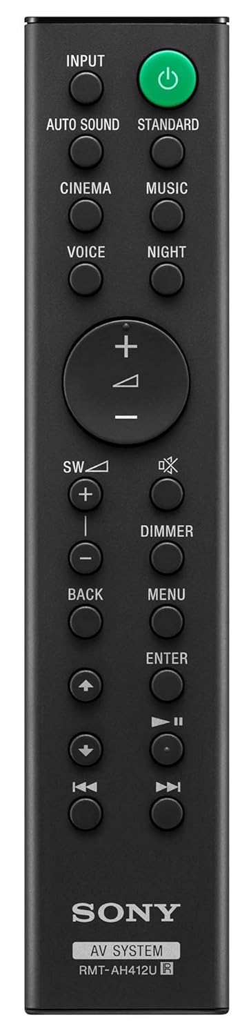 Sony HT-S20R - 5.1ch Soundbar with wired subwoofer and rear speakers, Bluetooth, USB, HDMI, black