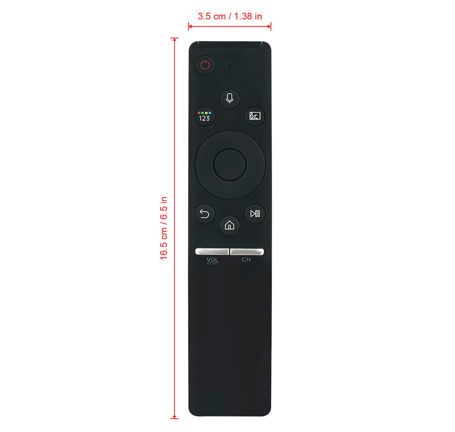 BN59-01298H BN59-01300H Replaced Remote Compatible with Samsung Q65F Q6FN 4K Smart QLED TV QN49Q65FNF QN49Q6FNAF QN49Q6FNAV QN55Q65FNF QN55Q6FNAF QN55Q6FNAV QN55Q75CNF QN55Q75FNF QN55Q7CNAF QN55Q7FNAF