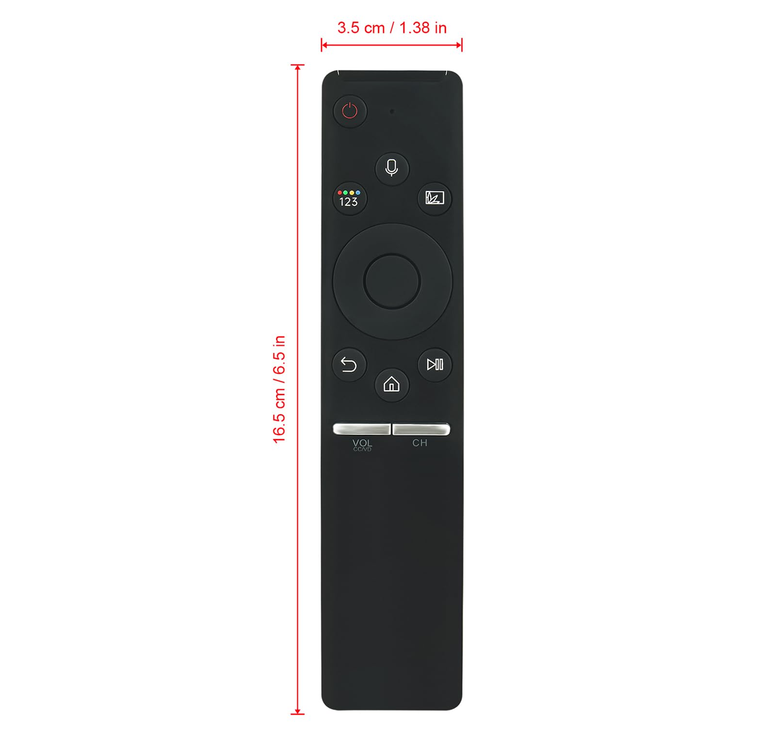 BN59-01298H BN59-01300H Replaced Remote Compatible with Samsung Q65F Q6FN 4K Smart QLED TV QN49Q65FNF QN49Q6FNAF QN49Q6FNAV QN55Q65FNF QN55Q6FNAF QN55Q6FNAV QN55Q75CNF QN55Q75FNF QN55Q7CNAF QN55Q7FNAF