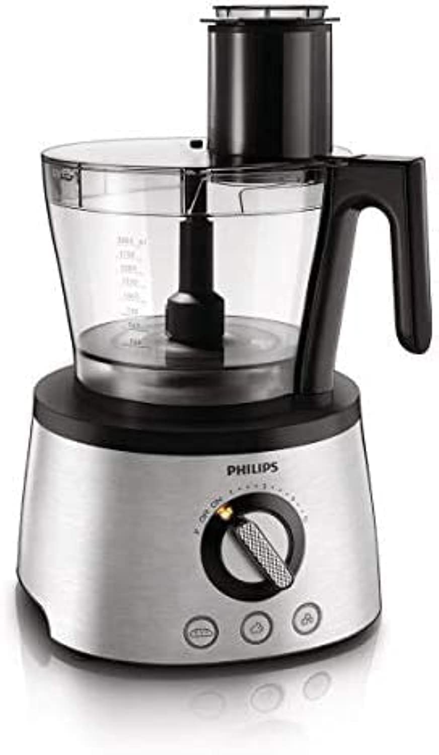 PHILIPS Avance Collection Multi- function Food Processor HR7778/01, 1300W, Compact 4in1 setup, 3.4L bowl with Stainless Steel Disc, 2.2L Blender