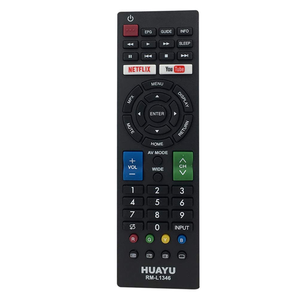 Richgv Replacement TV Remote Control Compatible for Sharp Smart LCD LED TV's