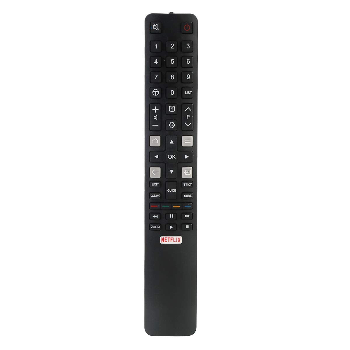 NC جهاز تحكم عن بعد للتلفاز جهاز تحكم عن بعد احترافي مناسب لـ ARC802N YUI1 TCL TV 49C2US 55C2US 65C2US 75C2US 43P20US Use