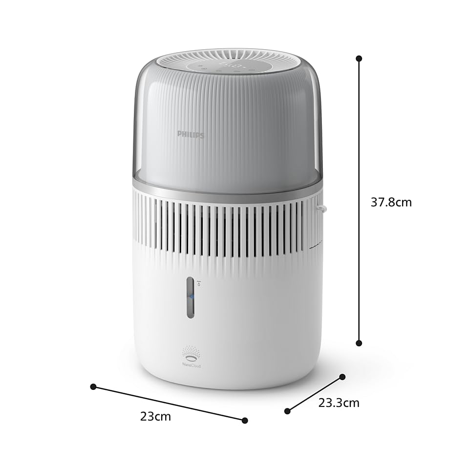 Philips Air Humidifier, For Rooms Up To 56m², 400ml/h Humidification Rate