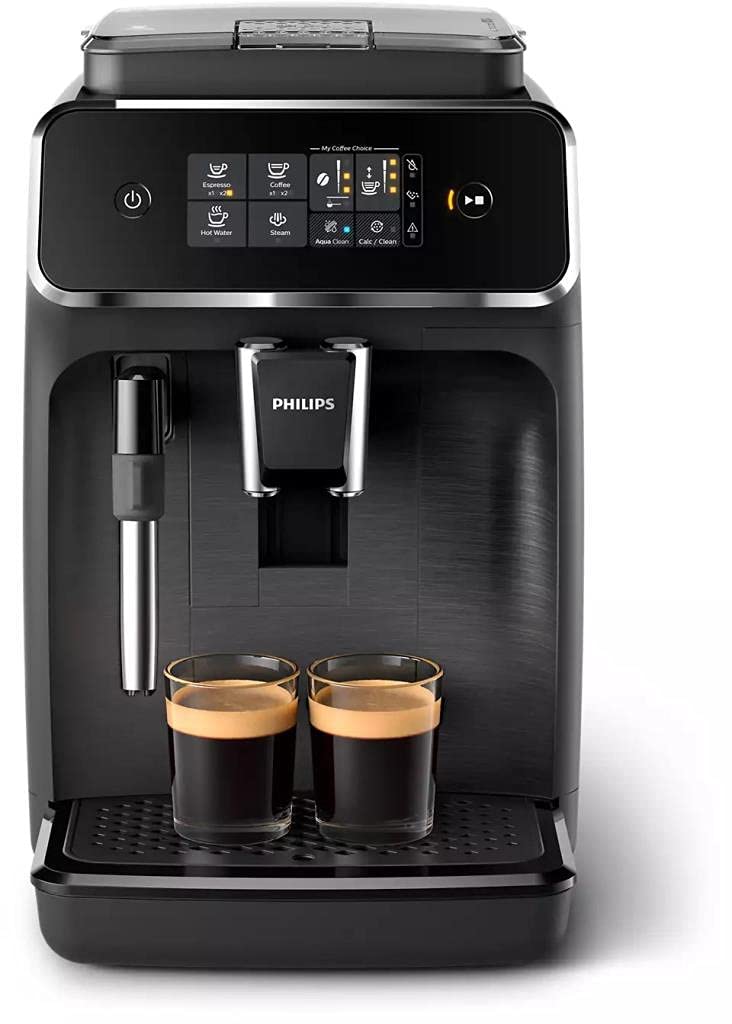 Philips Full Automatic Espresso Machine EP2220/10 Beverages Cllassic Milk frother Matte Black Touch Display