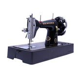 Singer Tailor Deluxe Handheld Sewing Machine (Complete with Base & Cover,Black)