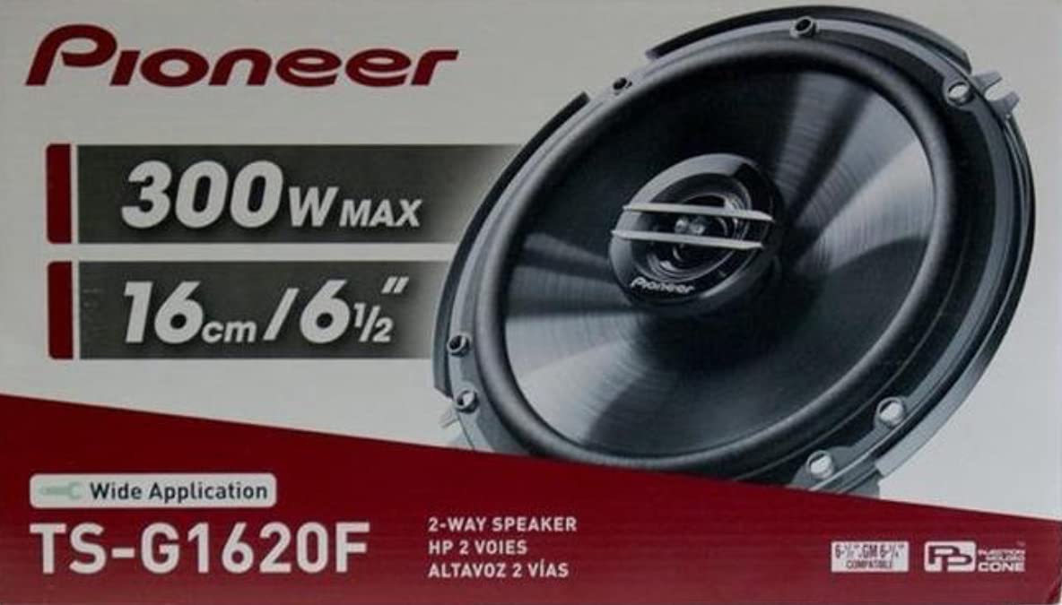 Pioneer G-Series TS-G1620S 6.5" 2-Way Coaxial Car Speakers
