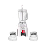 Moulinex Blender, 450 watts, 2 kg capacity, 1.5 liter jar, plastic, White, LM242027