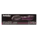 BaByliss Paddle Pro Air Styler, 1000W Powerful Styling Unisex Hairbrush, Dual Speed Temperature Setting Hair Dryer & Volumizer with Cool Air Button, Ionic Tech for Shiny Hair – AS115PSDE (Purple)