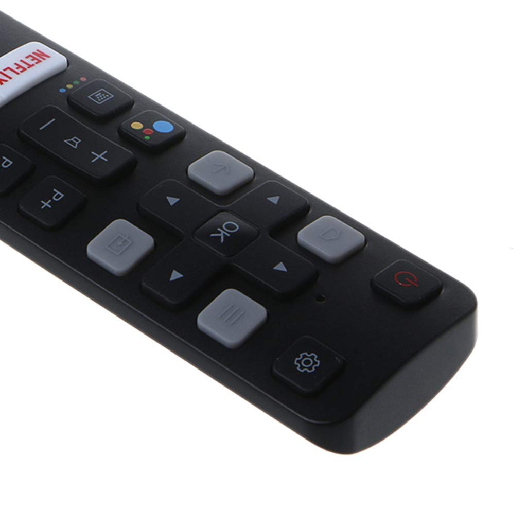 FAIRY RABBIT Voice Remote Control Replaced Universal Controller Rc802V Fmr1 For Tcl Tv 65P8S 49S6800Fs 49S6510Fs,Remote Holder