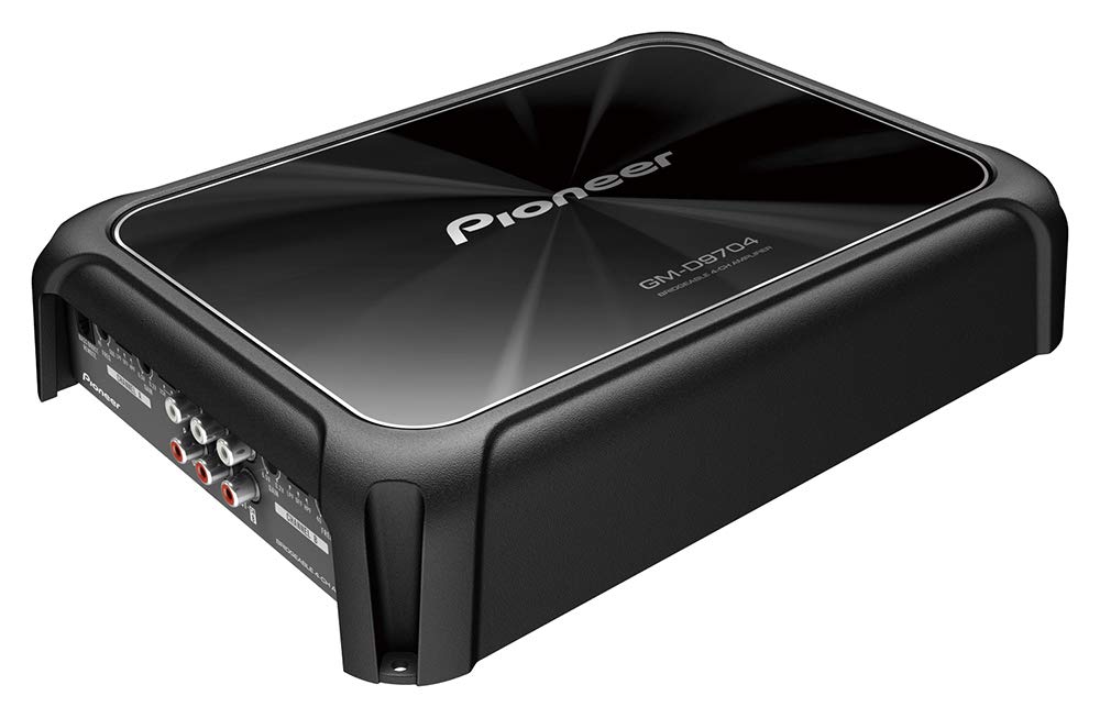 Pioneer Bridgeable Amplifier with Bass Boost Remote (GM-D9704,4-Channel, 1600W)
