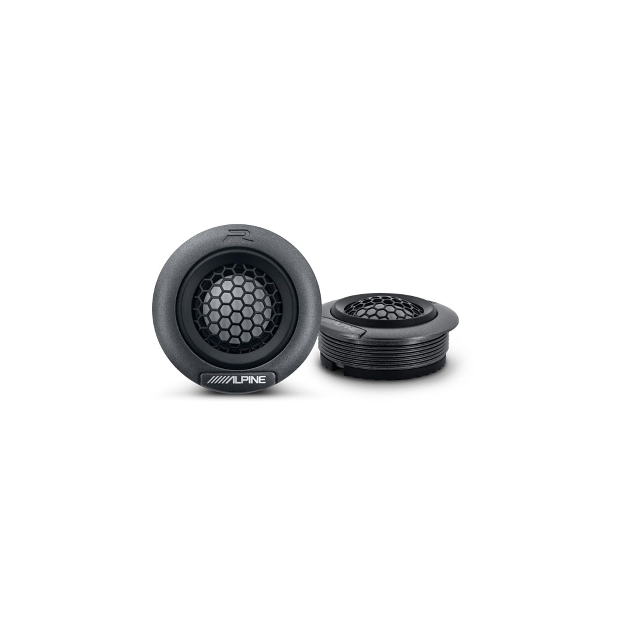 Alpine 6.5" R2 High-Resolution Speaker Bundle - A Pair of Pro-Series R2-S652 2-Way Component Speakers & a Pair of R2-S65 6.5" Coaxial Speakers