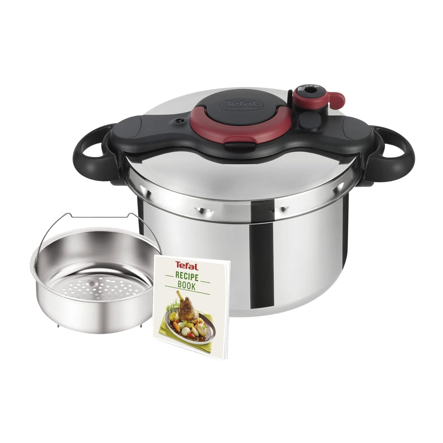 Tefal 7.5L ClipsoMinut Easy Pressure Cooker - P4624866 (3045380012288 Multi Color)
