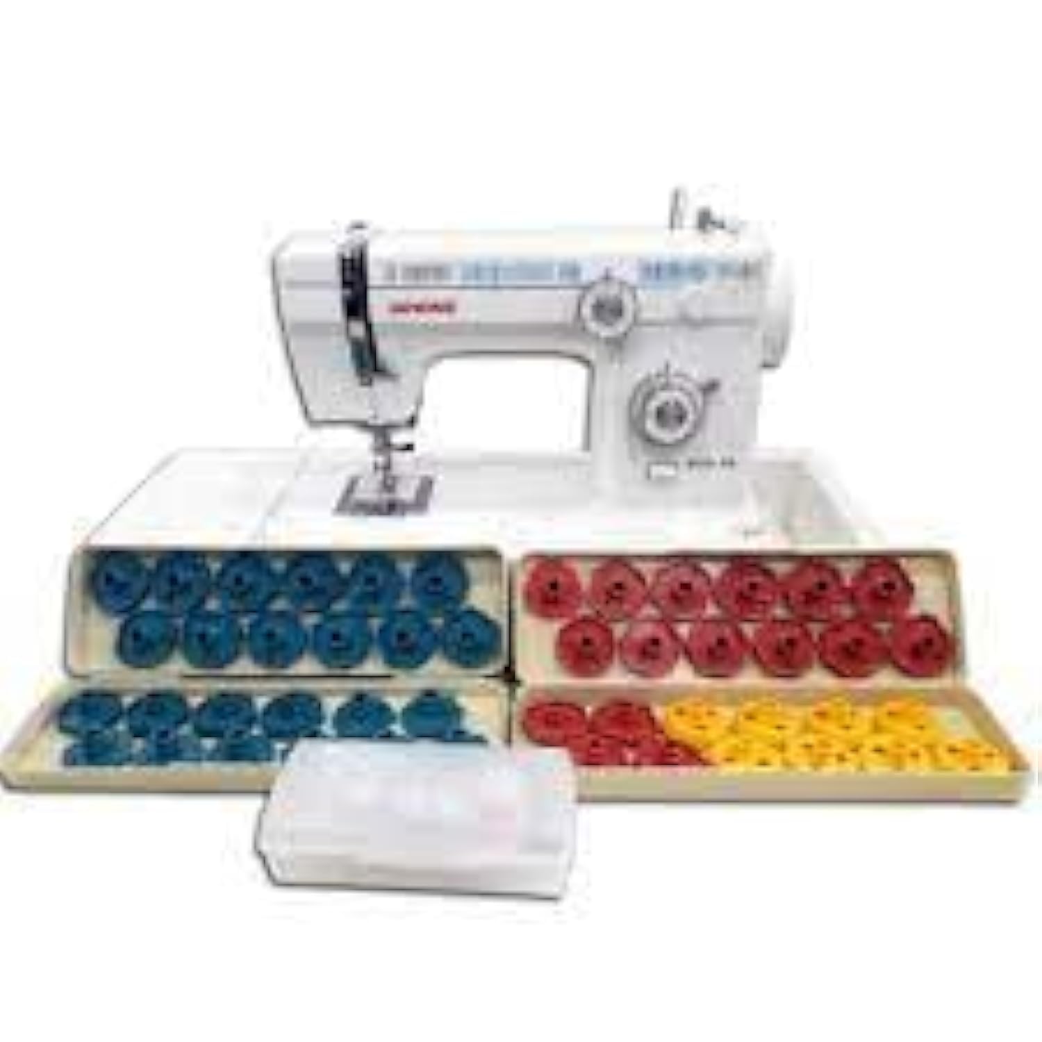 Janome Multi Color Aluminum Sewing Machine 808A