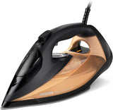 PHILIPS Azur 7000 Series Steam iron,SteamGlide Elite Iron, Black/Gold (DST7040/80).