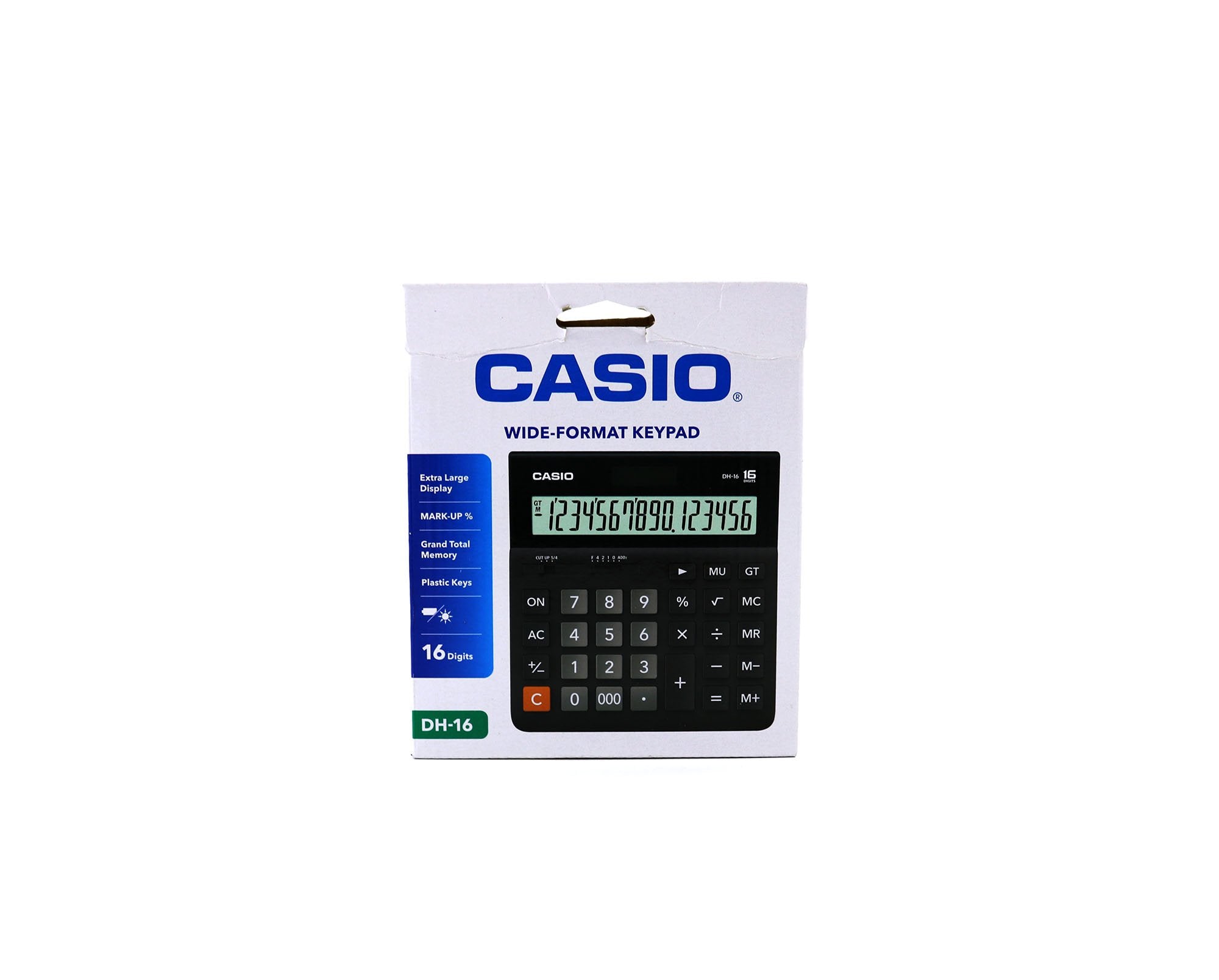 Casio 14 Digits Desk Top Calculator DH16-BK, Black