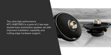 Kenwood Kfc-HQR710EX 7x10in 700 Watt 2-Way (Double Bass) Car Audio Speakers