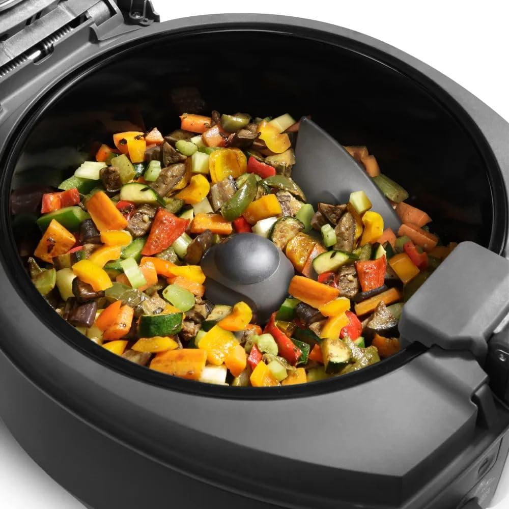 De'Longhi Multicooker and Hot Air Fryer Black, 220-230V 50/60Hz 2300W, ‎FH1396/1.BK