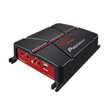 Pioneer GM-A3702 2-Channel Bridgeable Amplifier,Black/red