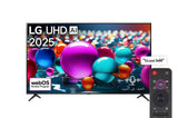 65 inch LG UHD AI UA85 4K Smart TV AI Magic remote HDR10 webOS25 2025