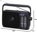 Panasonic Rf-2400D Panasonic Rf-2400D Portable Radio Am/Fm 2Band Receiver Black - Black