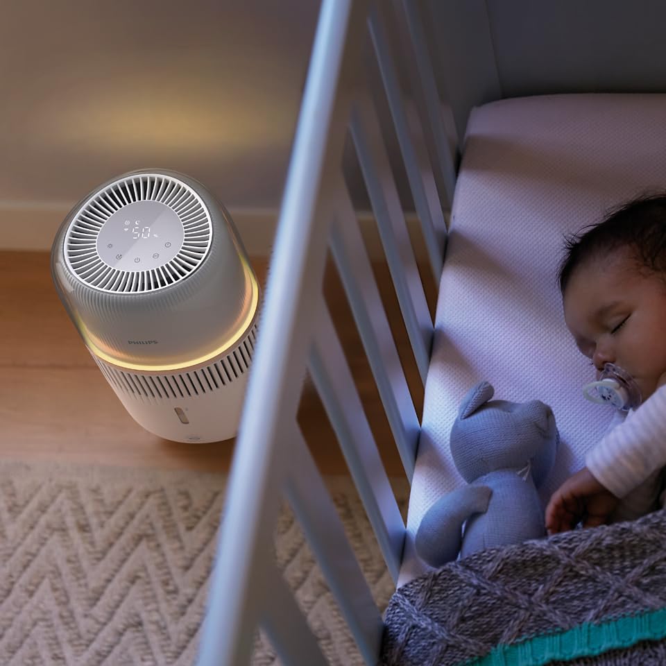 Philips Air Humidifier, For Rooms Up To 56m², 400ml/h Humidification Rate