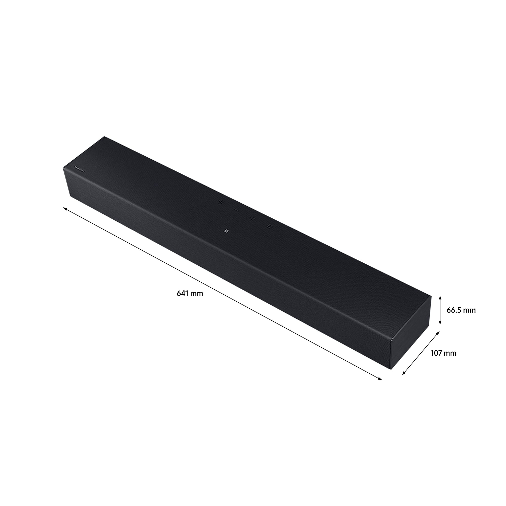 Samsung B-series Soundbar, C400, 2 ch, Subwoofer, Built-in Woofer, One Remote Control, Bluetooth TV Connection, Surround Sound Expansion, HW-C400/ZN (2023 - UAE Version)