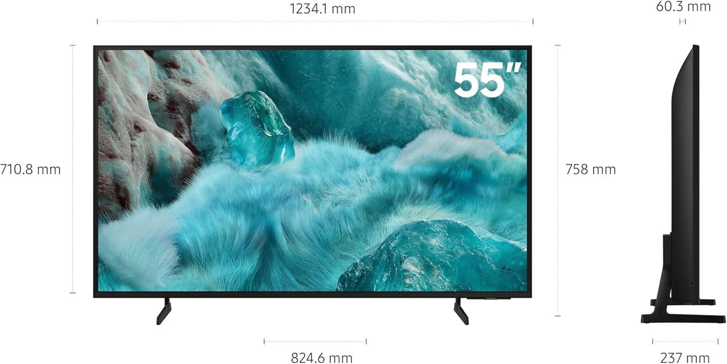 Samsung 55 Inch QLED TV, Q7F, 4K, Q4 AI Processor, 100% Color Volume with Quantum Dot, Samsung Knox Security, Endless Free Content, Samsung Vision AI Smart TV, (2025 - International Version)
