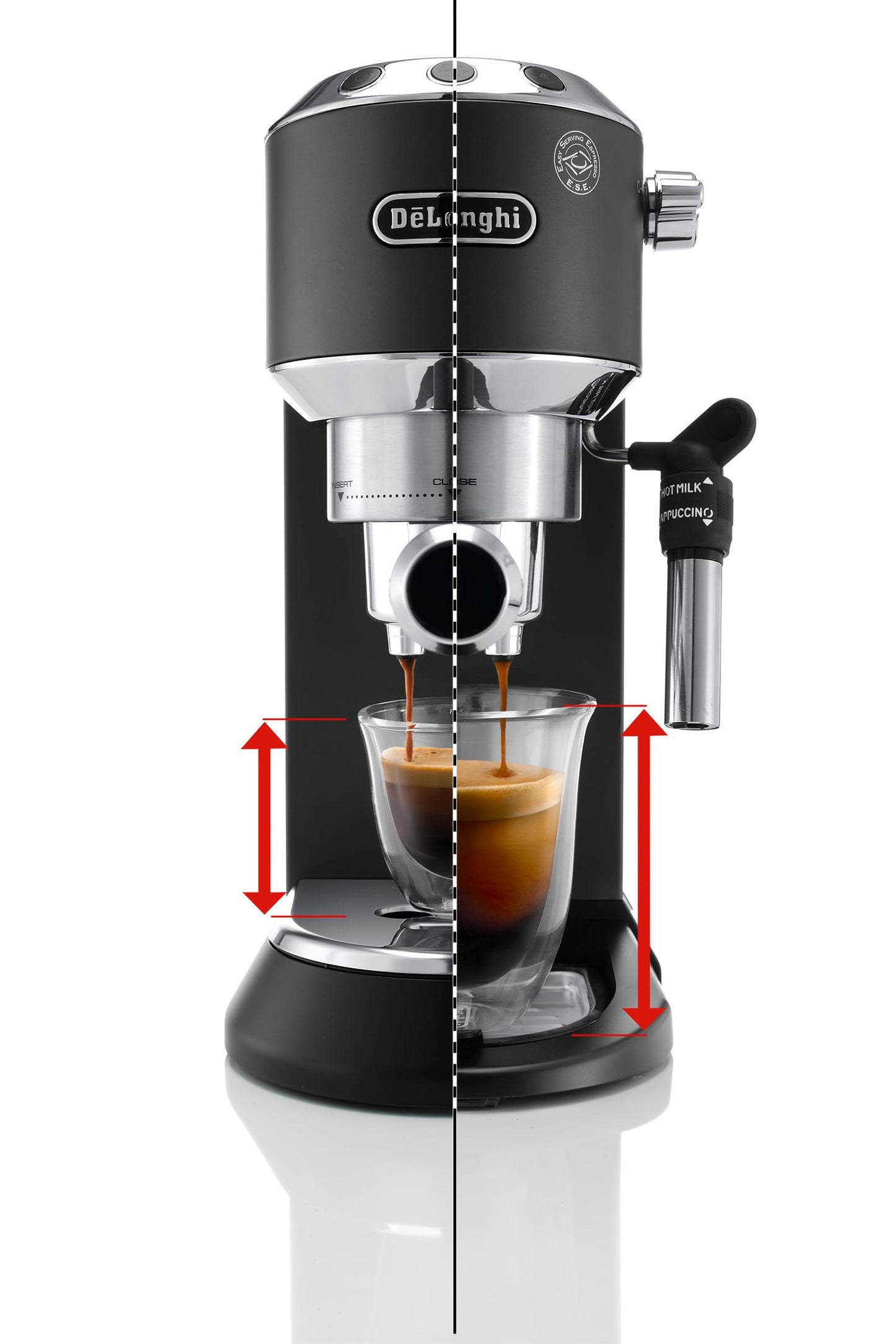 DeLonghi Dedica EC685.BK Espresso Plata Cafetera