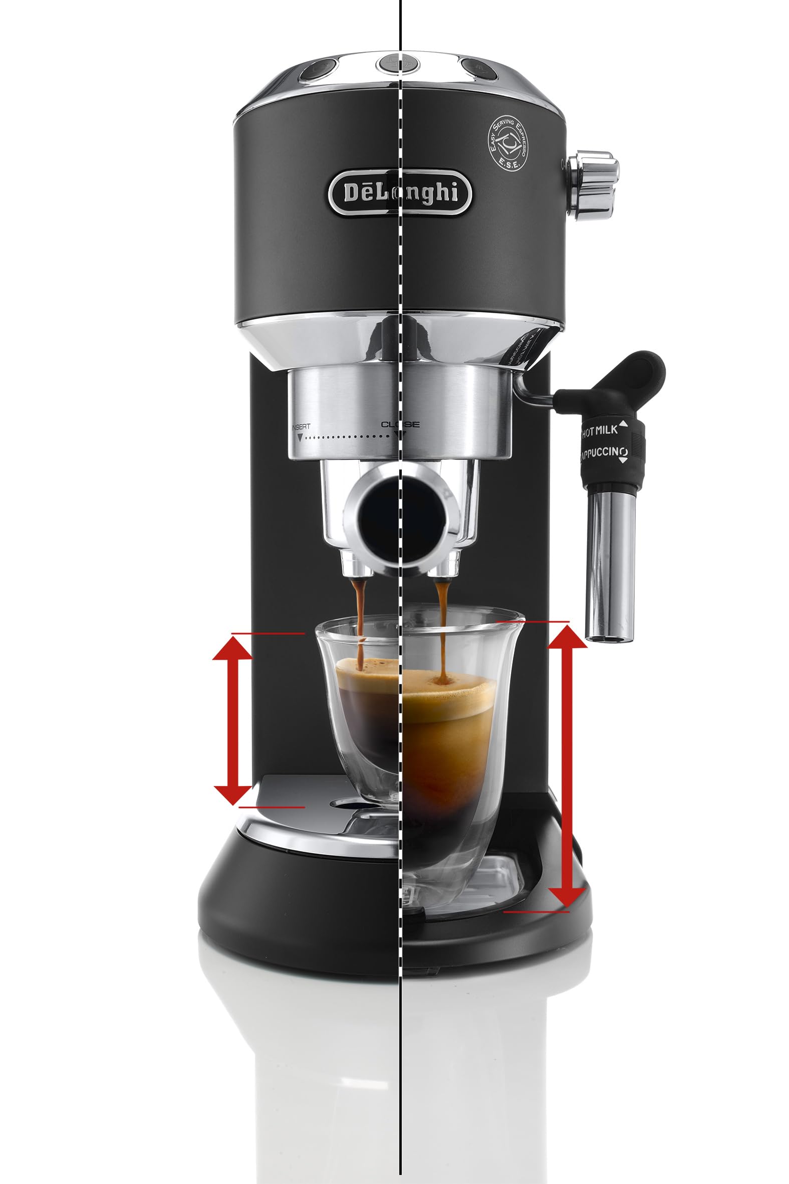 DeLonghi Dedica EC685.BK Espresso Plata Cafetera