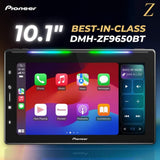 Pioneer DMH-ZF9650BT 10.1" HD Floating AV Receiver with Wireless Apple CarPlay, Android Auto