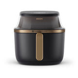 Philips Airfryer L - 4.2L, 1400W, See-through Cooking Window, 16 Cooking Functions, Touchscreen, RapidAir Plus Technology, Black - NA322/09