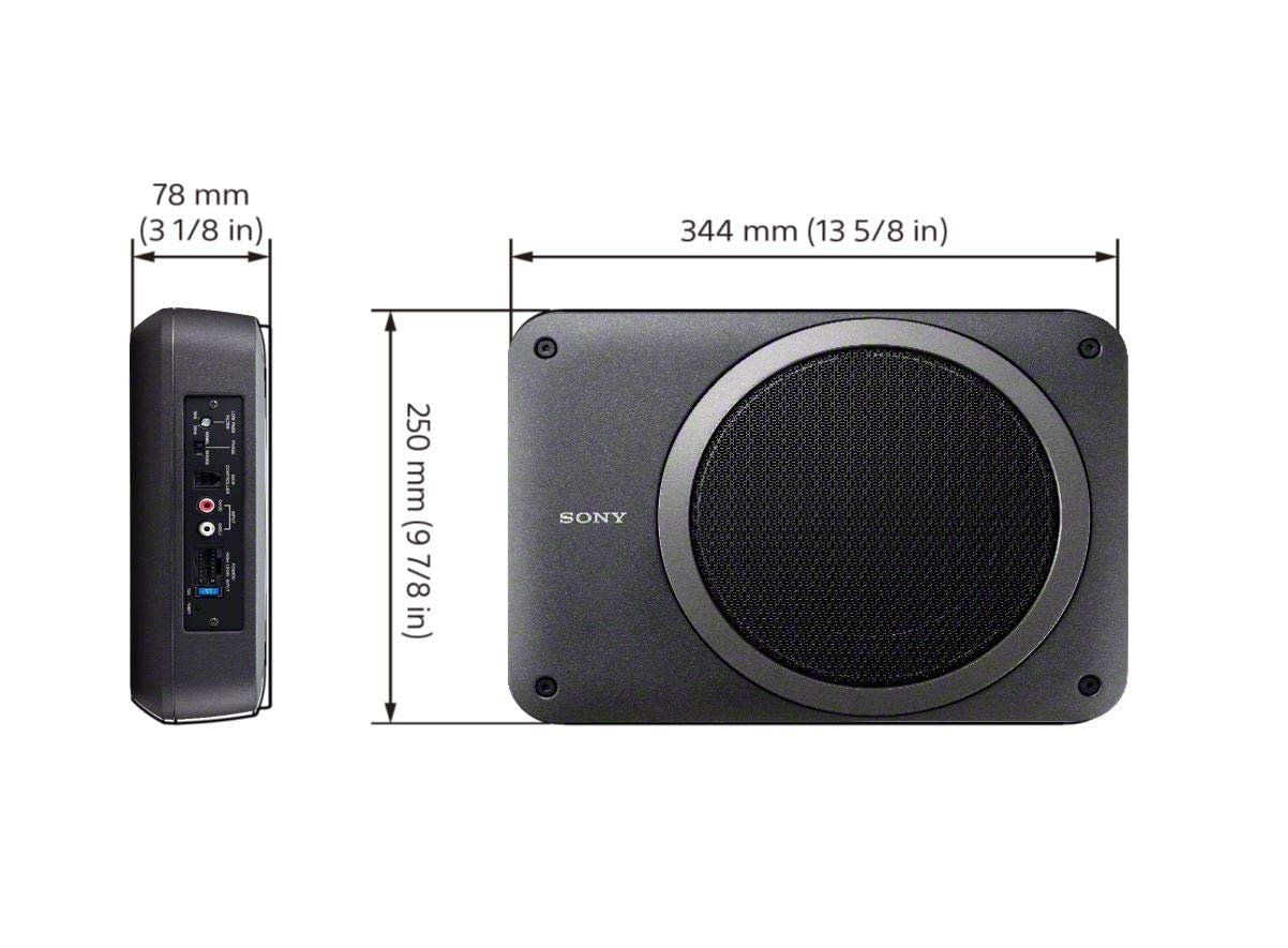 Sony XS-AW8 Compact Powered Subwoofer