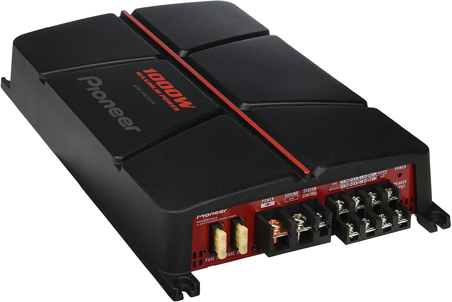Pioneer GM-A3702 vermogensniveau
