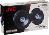 Jvc Cs-J610X 300W Dual Cone Speaker System, 6.5-Inch Size