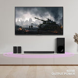 Sony HT-S20R - 5.1ch Soundbar with wired subwoofer and rear speakers, Bluetooth, USB, HDMI, black