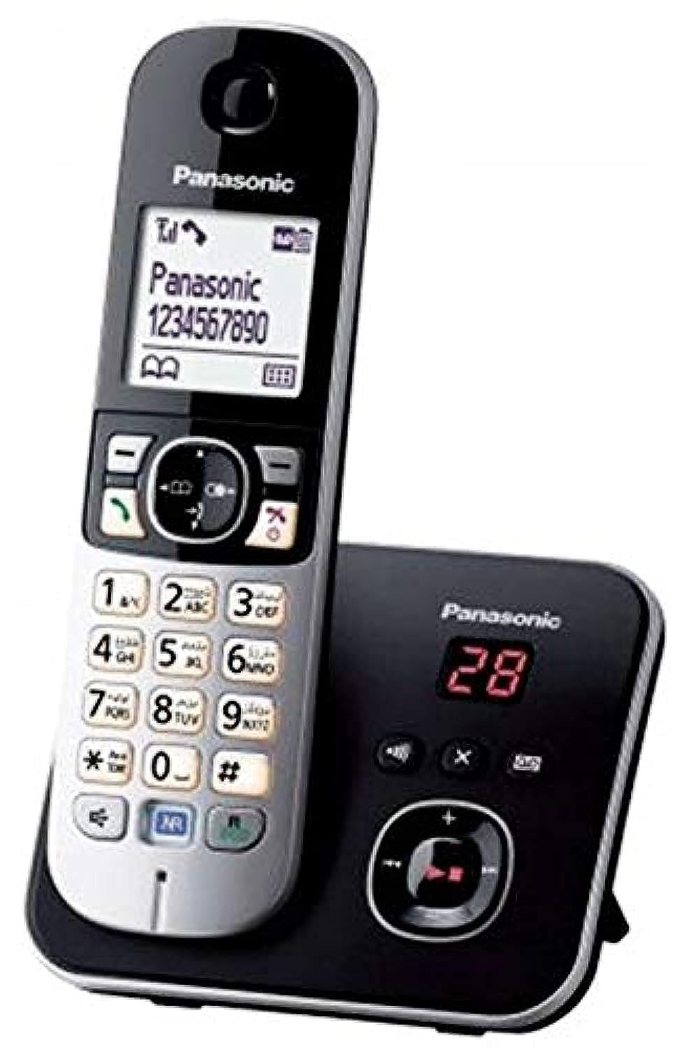 Panasonic KX-TG6821 Single DECT Cordless Telephone with Answer Machine