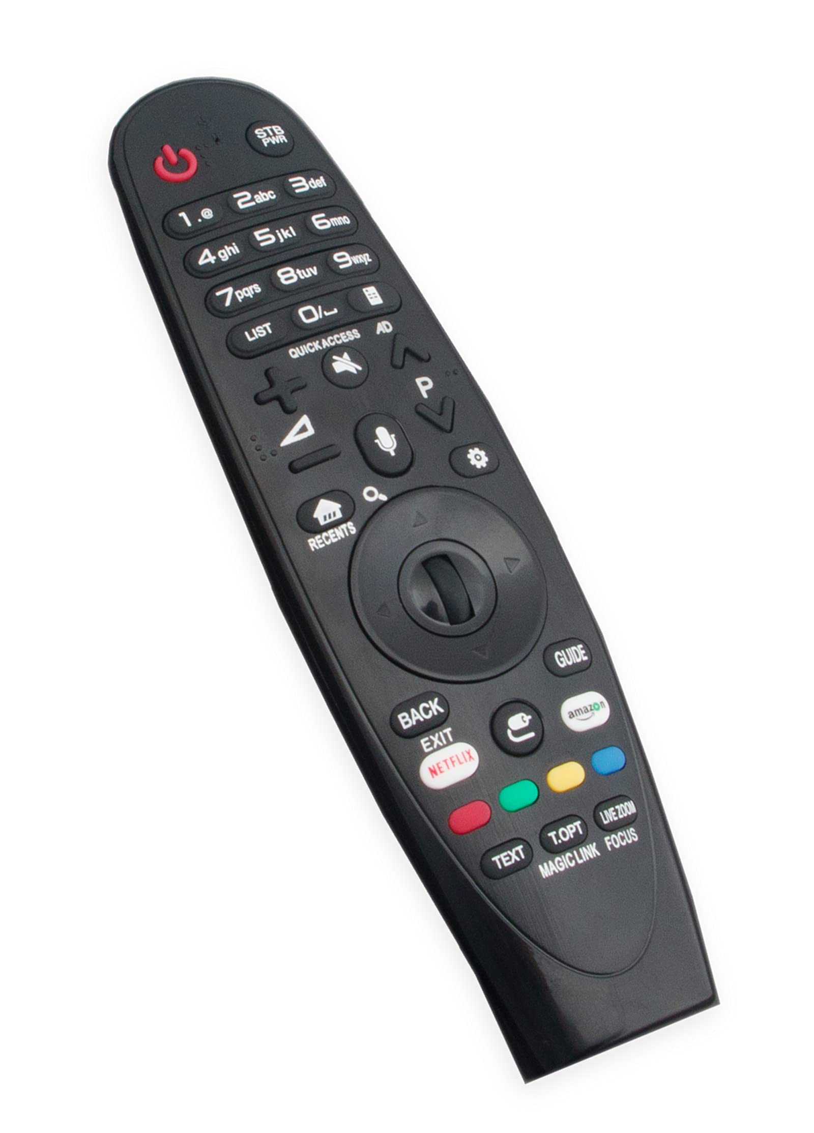 AULCMEET AN-MR650A Replaced Voice Remote Compatible with LG Smart TV UHD 4K OLED TV 65UJ7700 70UJ6570 72SJ8570 74UJ6450 75SJ8570 86SJ9570 86SJ9570UA OLED55B7P OLED55C7C OLED55C7P OLED65B7 OLED65B7A