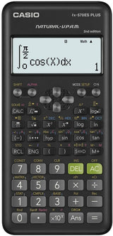 Casio Fx-570es Plus 2nd Edition 2-line Display Scientific Marix Vector Calculations Calculator with 417 Functions Limited Edition.…
