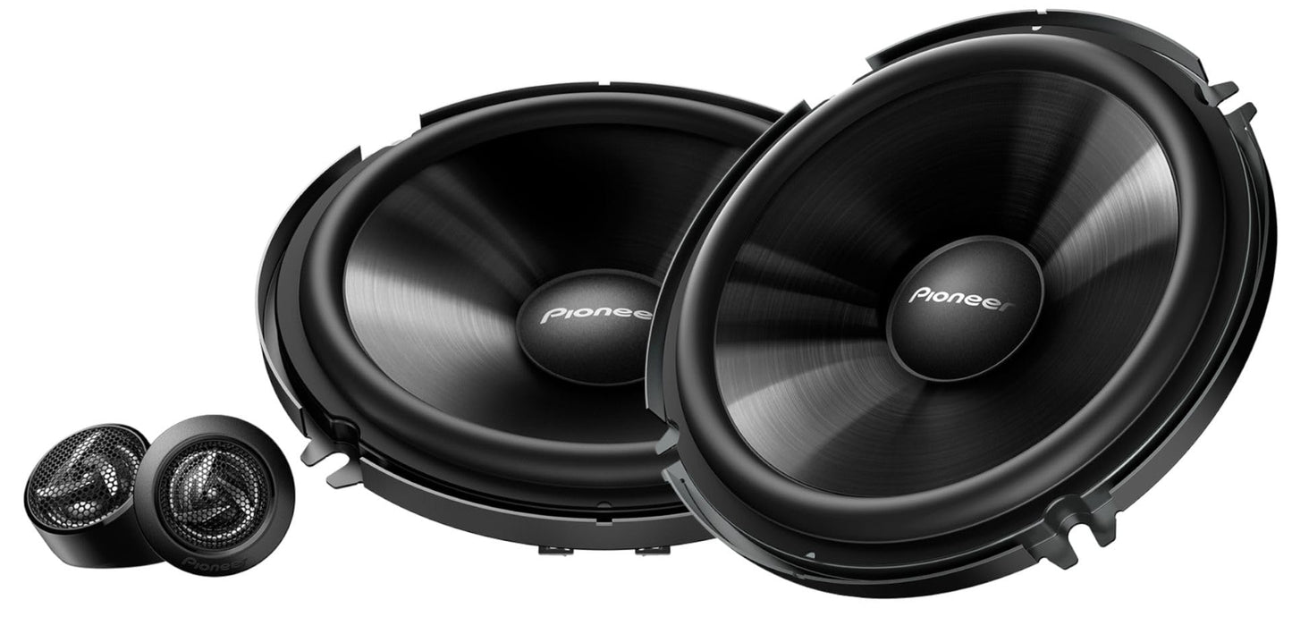 Pioneer TS-651C 390W 2-Way Component Split System, 16.5 cm Size