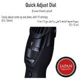 Panasonic ER-GB42 Wet & Dry Electric Beard Trimmer for Men with 19 Cutting Lengths