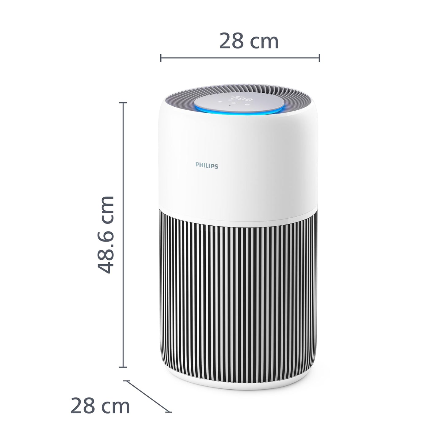 Philips Air Purifier, For Rooms Up To 109m², 420m³/h CADR, Sleep Mode