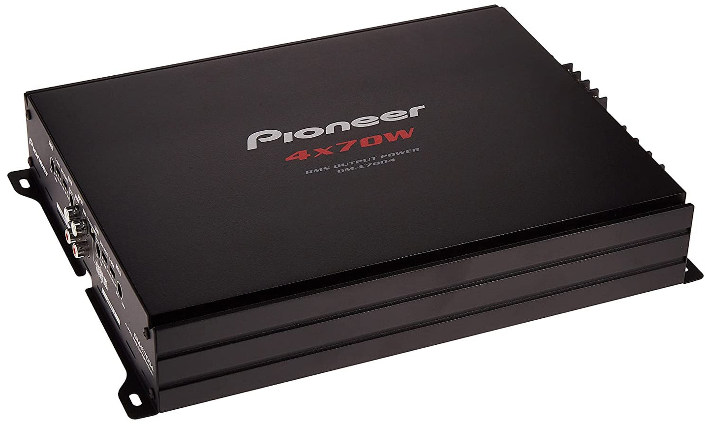 Pioneer Car Amplifier GM-E7002,Number of Channels 2/1 Max Wattage(4 ohms) 125Wx2/500Wx1(Bridge) Rated Power(4 ohms <=1% THD+N) 70Wx2