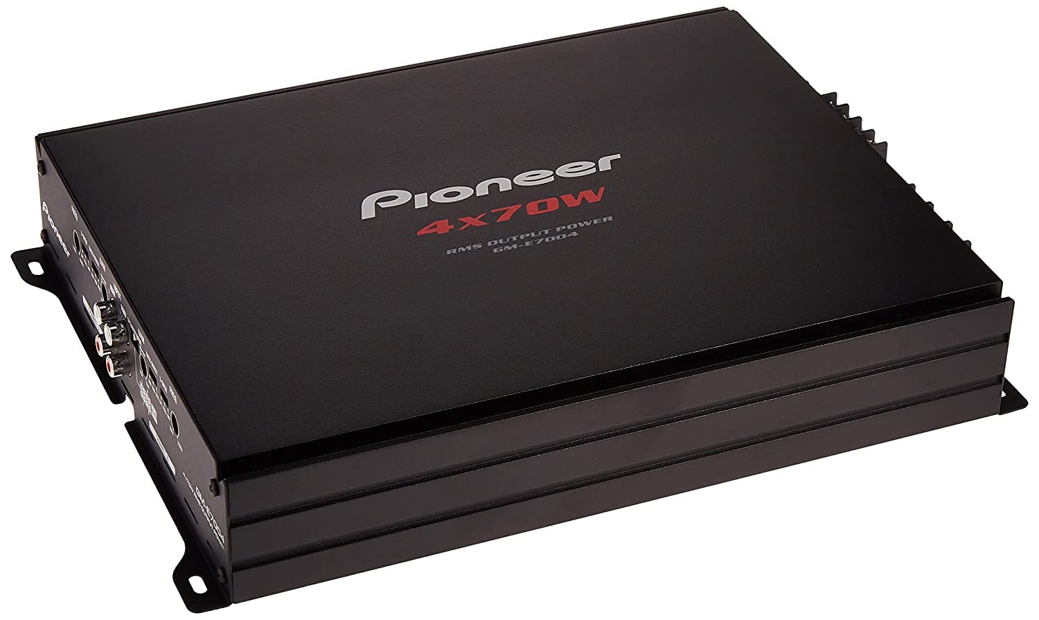 Pioneer Car Amplifier GM-E7002,Number of Channels 2/1 Max Wattage(4 ohms) 125Wx2/500Wx1(Bridge) Rated Power(4 ohms <=1% THD+N) 70Wx2