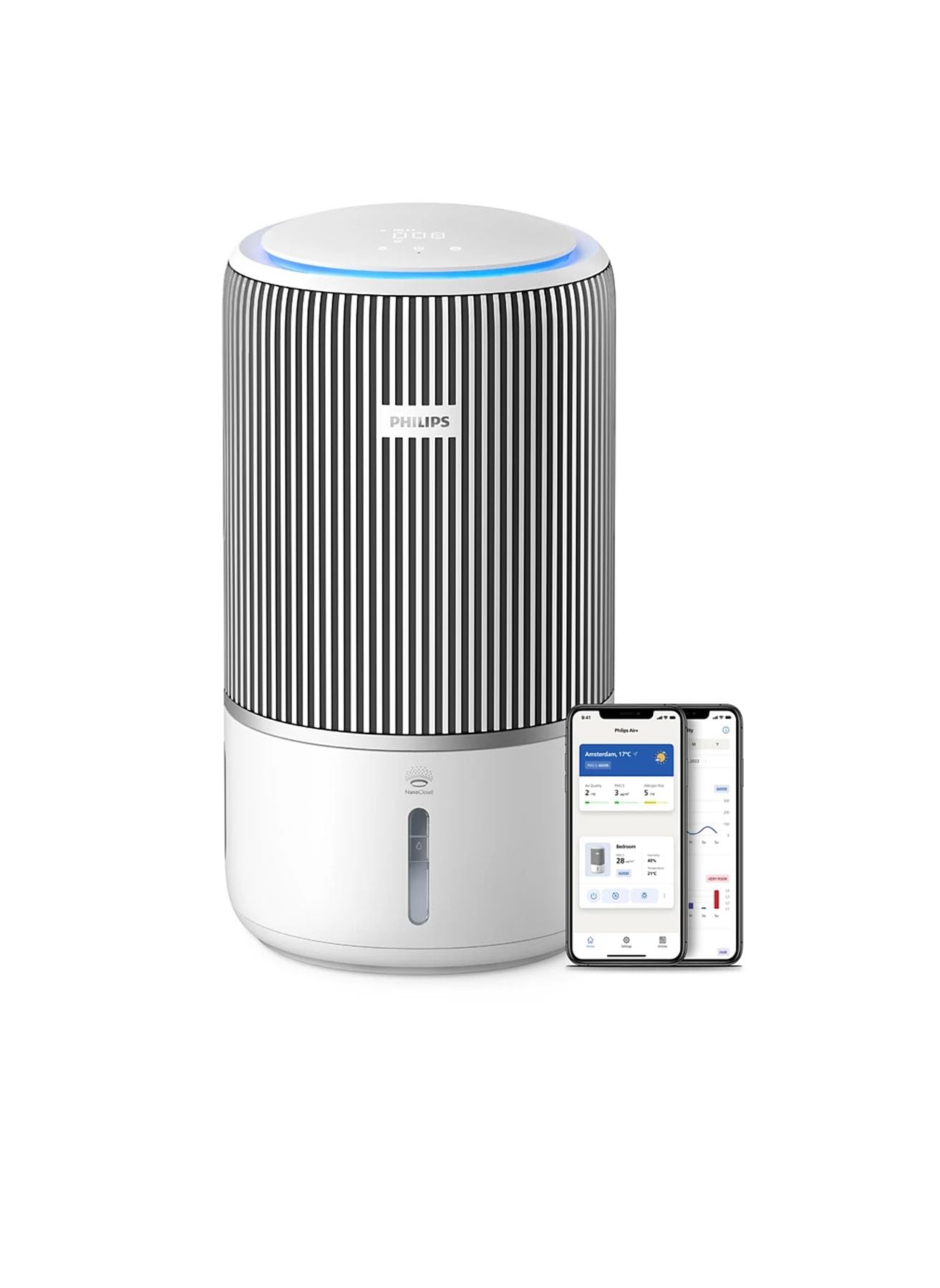 Philips AC3420/10 PureProtect Water 3400 Series Smart 2-in-1 Air Purifier and Humidifier