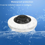 DS-2CD2955G0-ISU(1.05mm) 5MP IR WDR POE Network Fisheye Dome Camera, Audio and Alarm Inputs and Outputs, RJ45 Connection