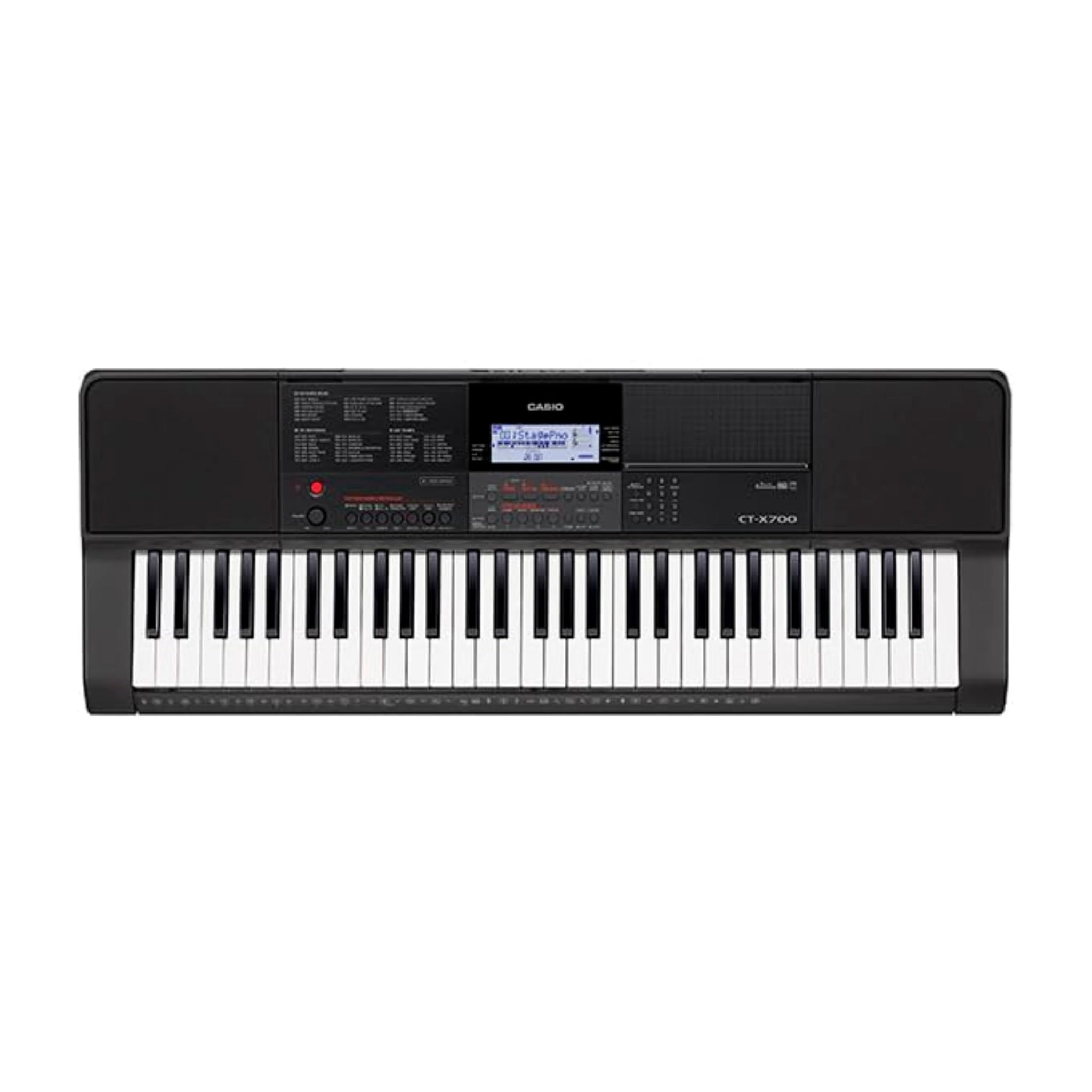 CT-X700 61-Key Portable Keyboard, Carry Case and Pedal