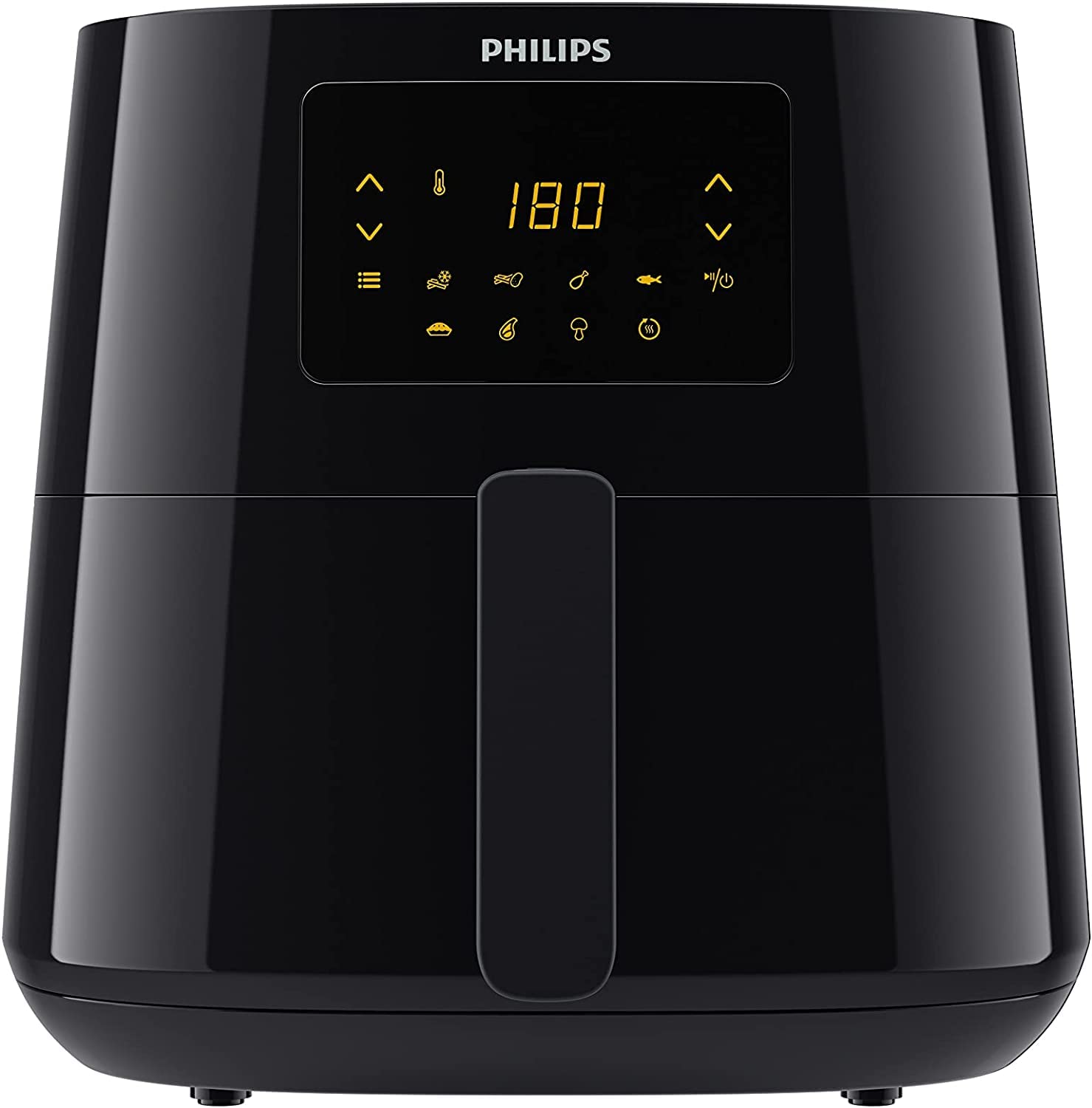 Philips Essential Air Fryer XL 1.2KG, 6.2L Capacity, Digital Screen,Black - HD9270/90 - International Warranty
