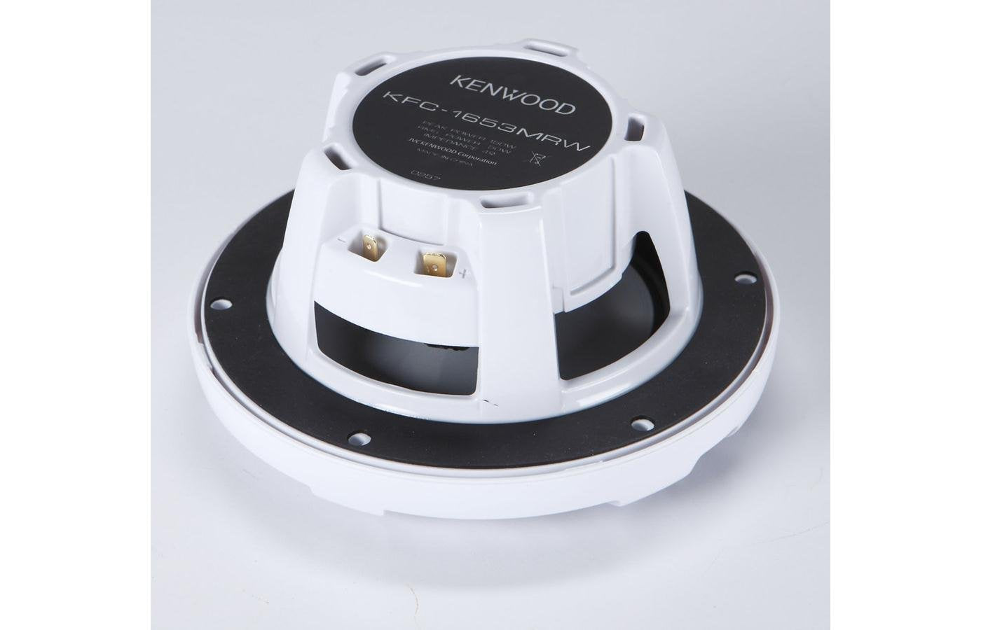 Kenwood KFC-1653MRW 6.5" 2-Way Marine Speakers Pair (White)
